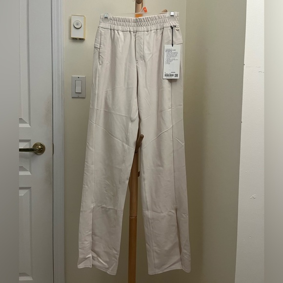 lululemon athletica Pants - Lululemon Lab Women’s Stretch Cupro Pants 32” White Opal NWT